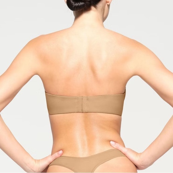 NWT Skims Fits Everybody Strapless Bra Ochre Tan Sz 30C - Picture 2 of 7